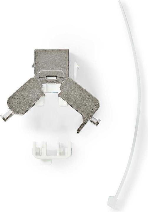Image du produit Nedis Keystone | CAT7 | RJ45 femelle | S/FTP | Métal | Boîte (Module Keystone)