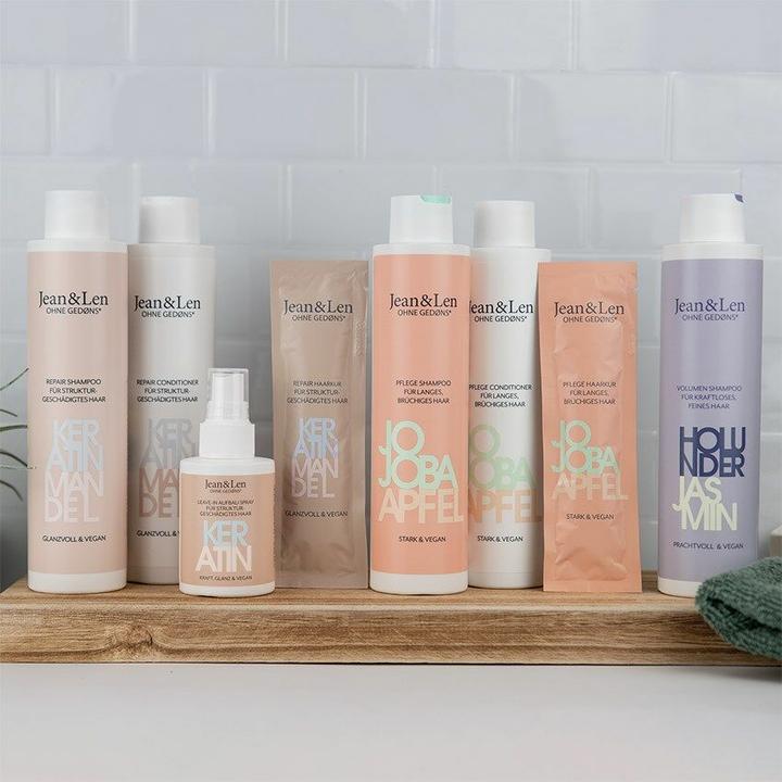 Image du produit Jean & Len Après-shampooing Jojoba et Pomme (300 ml)