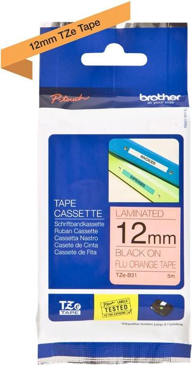 Produktbild Brother Tze-B31 (1.20 cm, Schwarz)