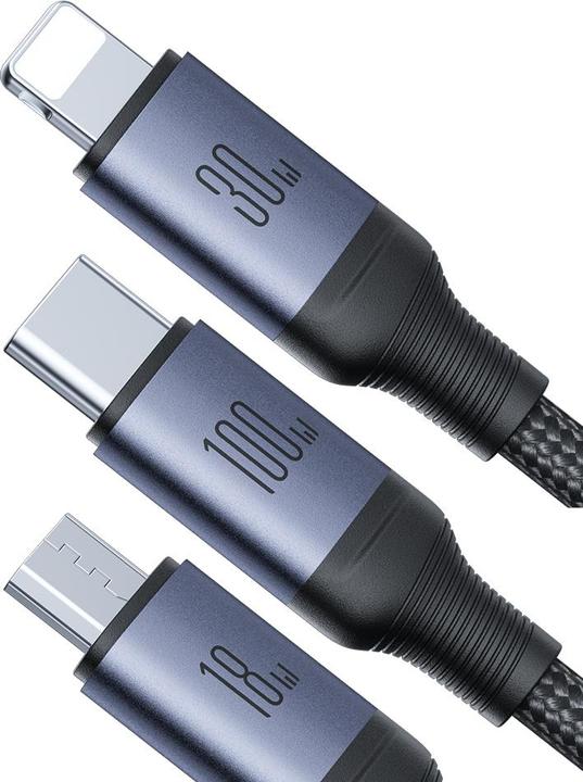 Immagine prodotto Joyroom USB tipo C, USB tipo A - USB tipo C, Micro USB B, Lightning (1.50 m, USB 2.0, 100 W)