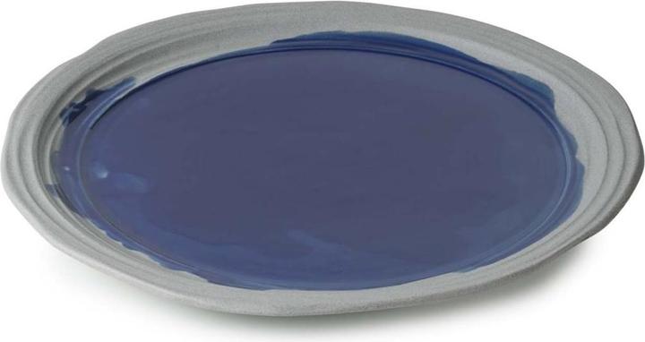 Actual product image Revol No.W Flat Plate 28.5cm Indigo Blue (28.50 cm)