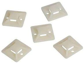Actual product image LogiLink Cable tie mounts, self-adhesive, cable tie receptacle: (Fixing loops, 20 mm, 100 pcs.)