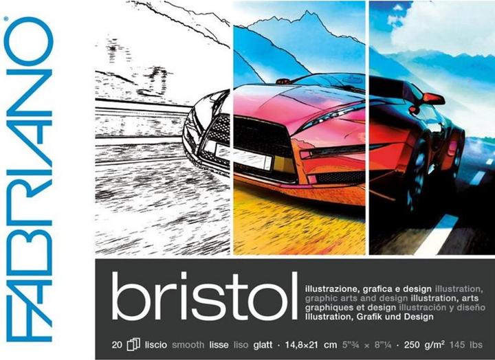 Fabriano Coloring pad Bristol A5, 20 sheets (A5)