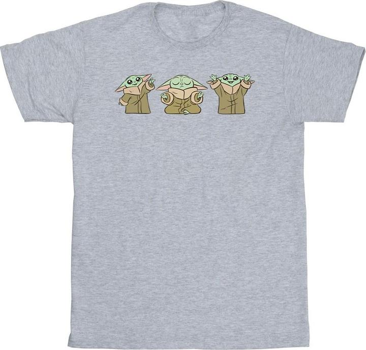 Star Wars The Mandalorian Grogu Poses TShirt (M)