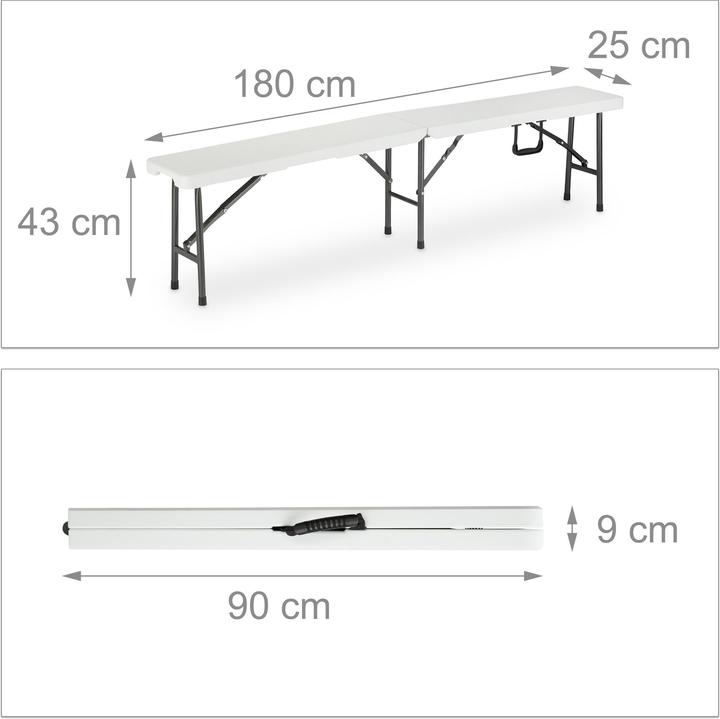Actual product image Relaxdays Bierzeltgarnitur (180 cm)