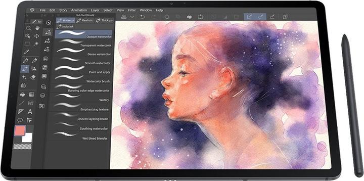 Actual product image Samsung Galaxy Tab S7 FE (5G, 12.40", 64 GB, Mystic Black)