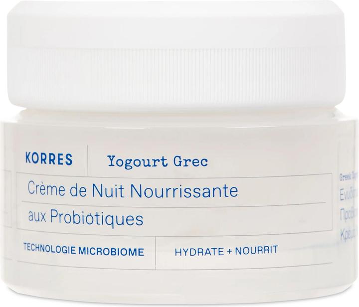Korres Greek Yoghurt Beruhigende probiotische Nachtcreme (40 ml, Nachtcreme)