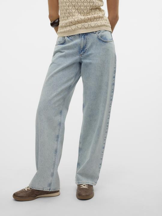 Actual product image Vero Moda VMRANCY Mid Rise Weiter Beinschnitt Jeans Weit geschnitten (W29/L30)