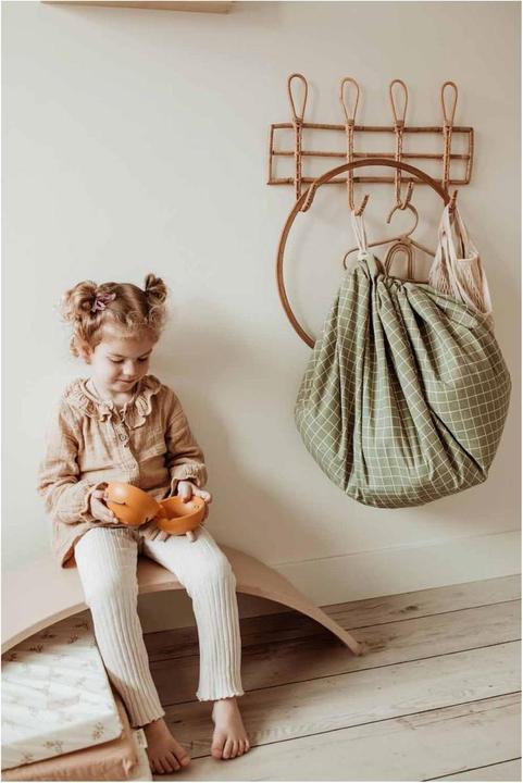 Actual product image play&go Organic Grid Storage Bag (140 x 140 cm)