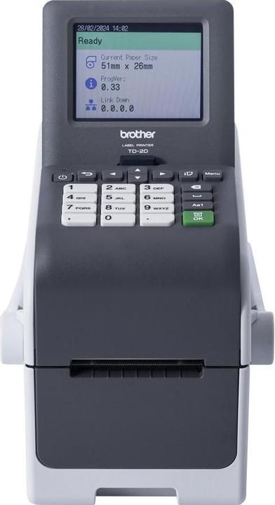 Actual product image Brother TD-23XX (300 dpi)