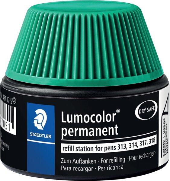 Produktbild Staedtler LUMOCOLOR REFILL STATIONS - Nachfülltinte (Grün, 4 x)