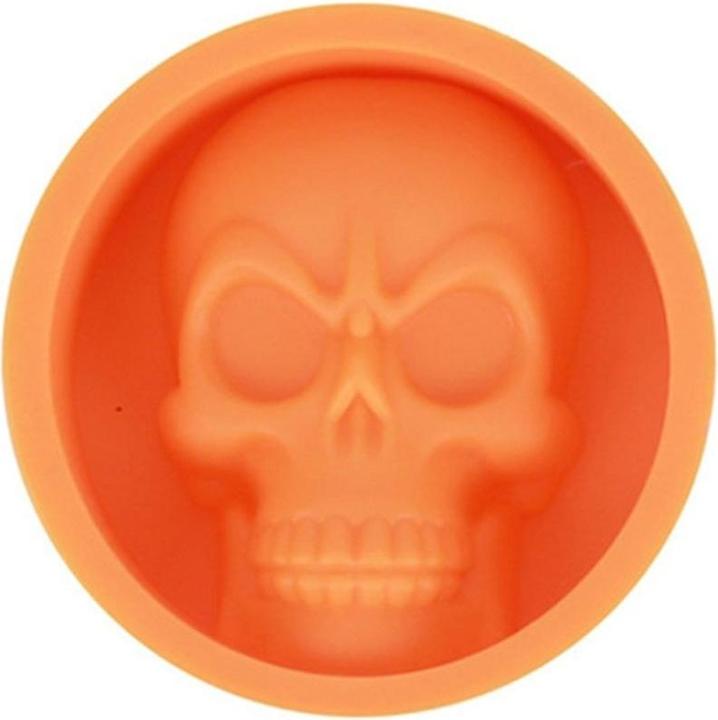 Produktbild König Design Silikon Eiswürfelform Totenkopf Skull Eiswürfel Eis für Whiskey Wein Bar Party
