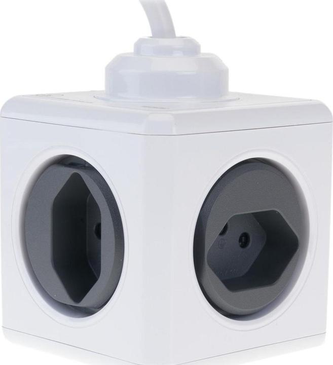 Actual product image Allocacoc PowerCube Remote S+ (4 x, Type 13, 1.50 m)
