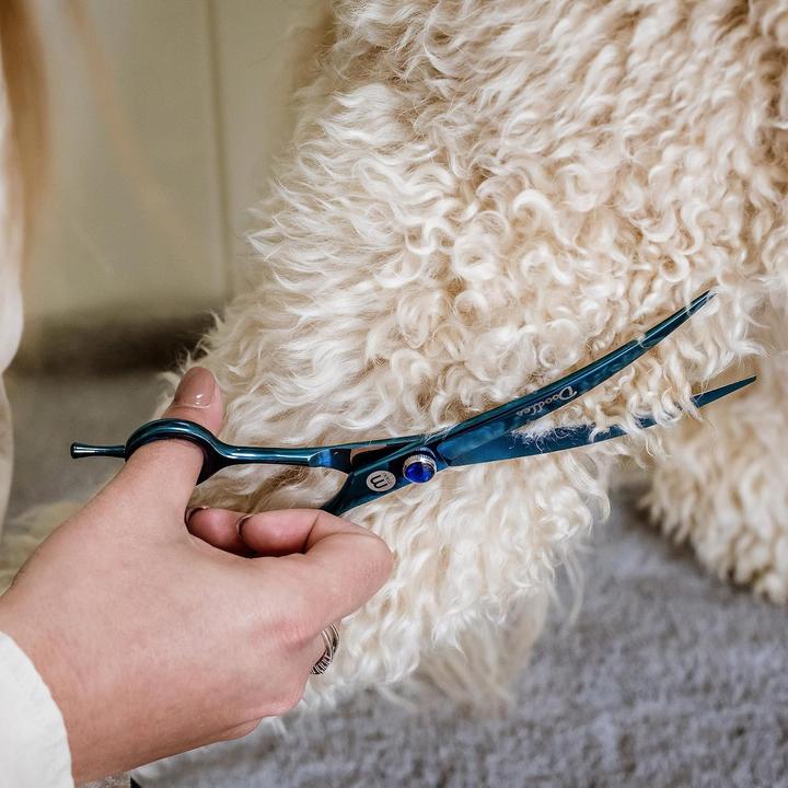 Produktbild Mikki Doodle Schaar Gebogen - 19 Cm (Hund)