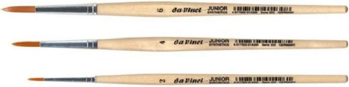 Produktbild da Vinci Pinsel Junior Synthetics Serie 303 rund Grösse 12 (5.50 mm)