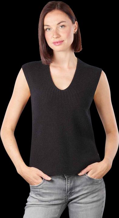 Marc O'Polo V-Neck Pullover Leeveless Black