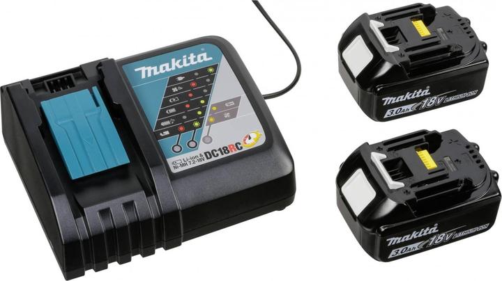 Image du produit Makita DDF485RFJ 2x 3,0 Ah 18V perceuse visseuse sans fil (Fonctionnement sur batterie)