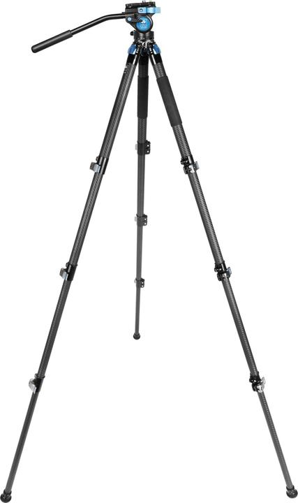 Produktbild Sirui L-324F+VA-5X Dreibeinstativ Carbon Landschafts Stativ mit VA-5X Videoneiger (Carbon)