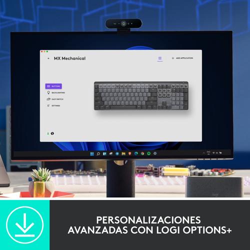 Produktbild Logitech MX Mechanical (Eng. Int., Kabellos)