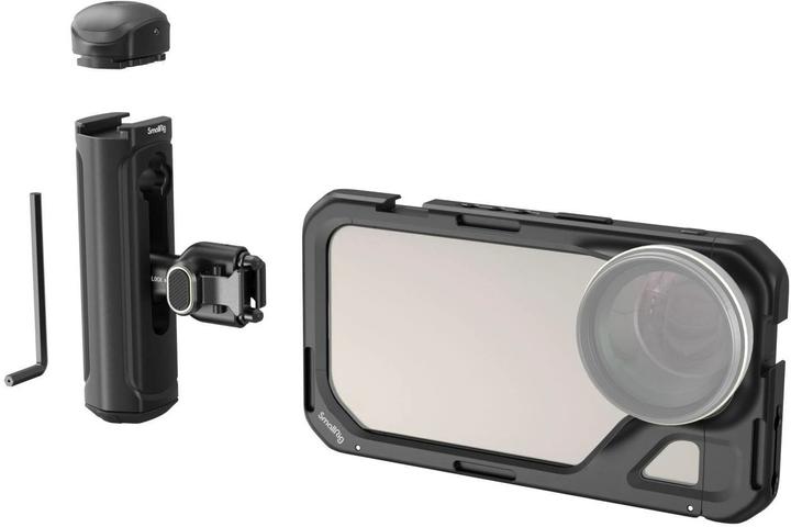 Image du produit SmallRig Kit vidéo mobile (Dual Handheld) pour iPhone 15 Pro (Cage)