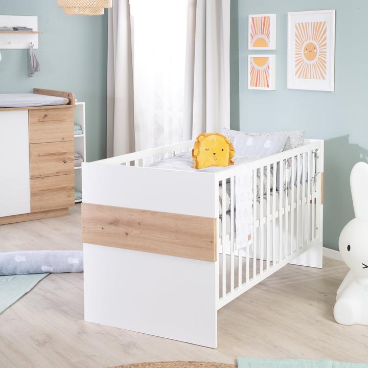 Image du produit Roba Set de chambre d'enfant Lion (Unité de changement, Lit de bébé)