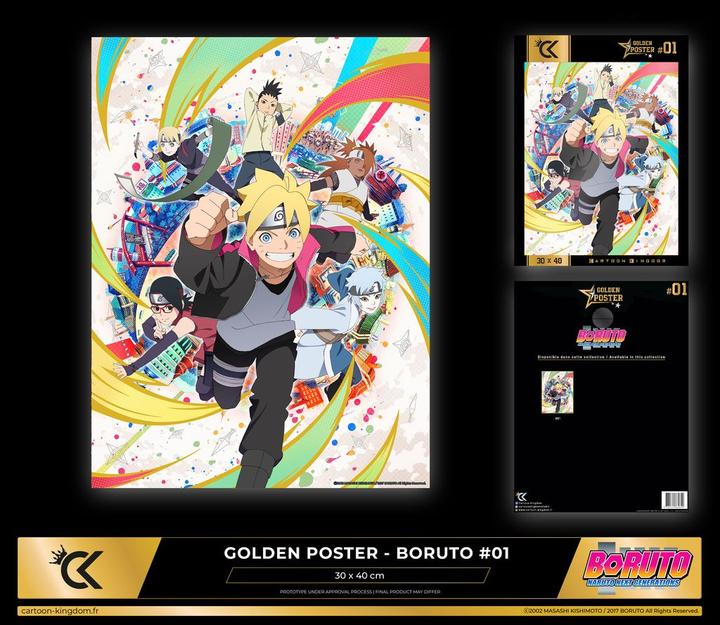 Image du produit Cartoon Kingdom Boruto - Staffel 1 (40 x 31 cm)