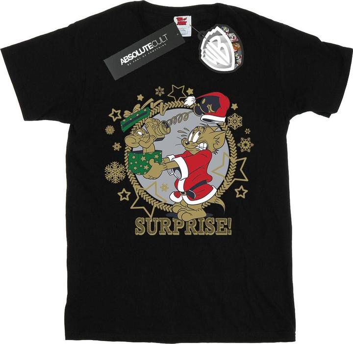 Tom & Jerry Christmas Surprise TShirt Mädchen
