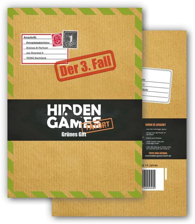 Image du produit Hidden Games Cas 3 - Poison vert (Allemand)