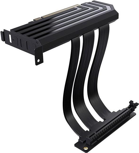 Actual product image Hyte Riser Cable PCIe 4.0 bk 200mm ACC-HYTE-PCIE40-B