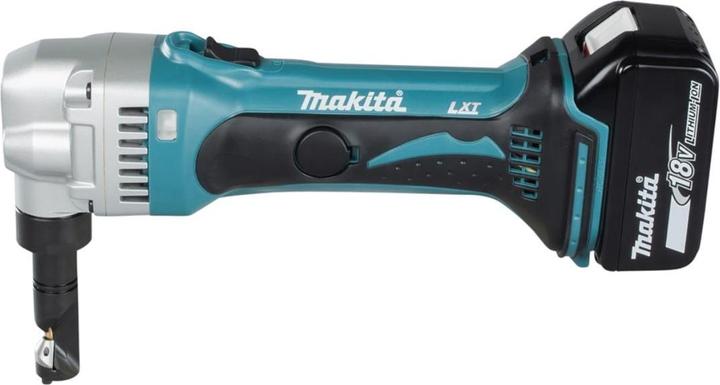 Actual product image Makita 18V Battery Nibbler DJN161RTJ 1.6mm with 2x Battery 5.0Ah
