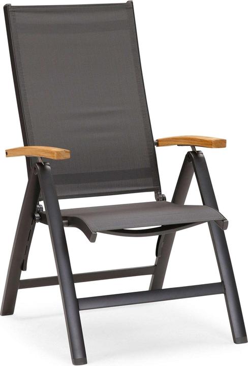 Best Klappsessel Cavalese anthrazit/Teak