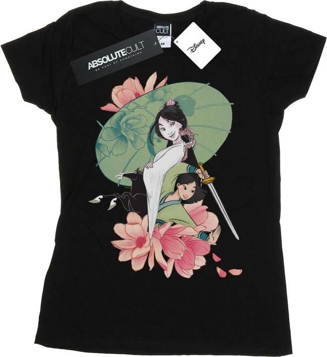 Disney Mulan Magnolia Collage TShirt (L)