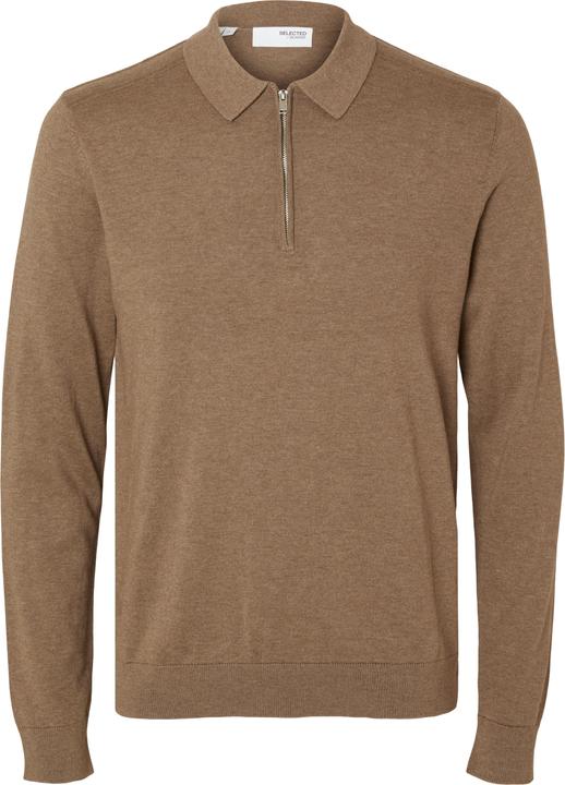Image du produit Selected Homme Polo à manches longues en tricot (XL)