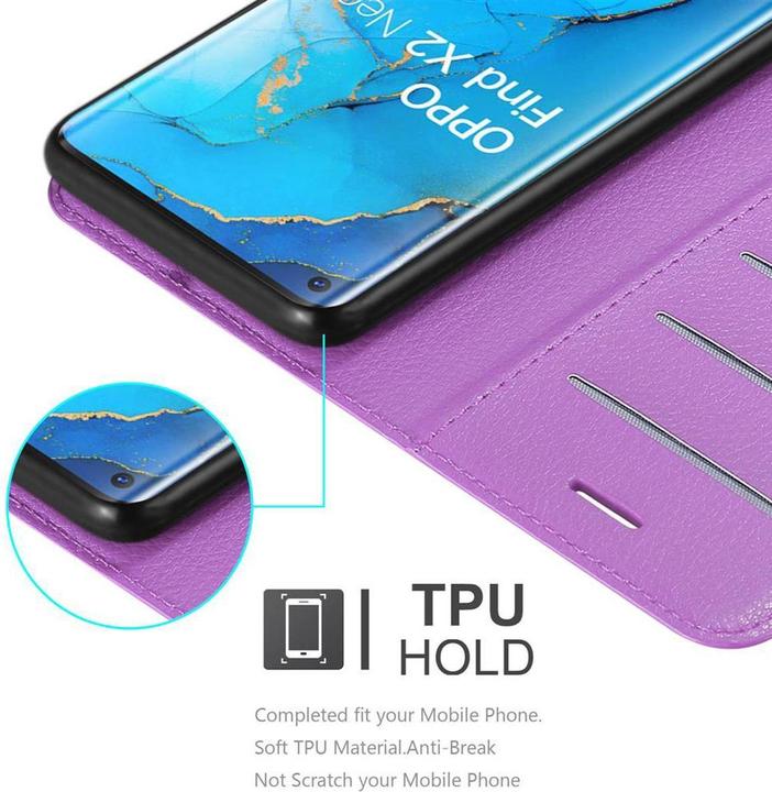 Productafbeelding Cadorabo Boek met kaft met standfunctie (Oppo Find X2 Neo)