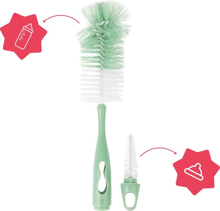 Actual product image Badabulle Cleaning brush Soft Green