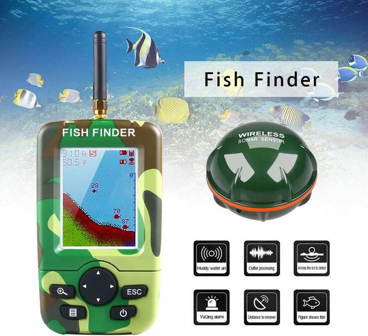 Produktbild Bilbear Tragbarer Fischfinder Sonar-Detektor