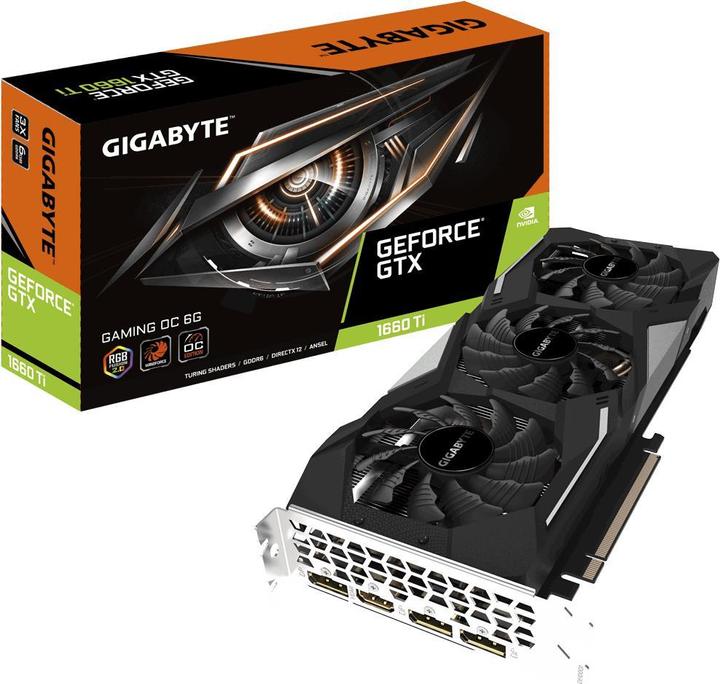 Produktbild Gigabyte GeForce GTX 1660 Ti OC (6 GB)