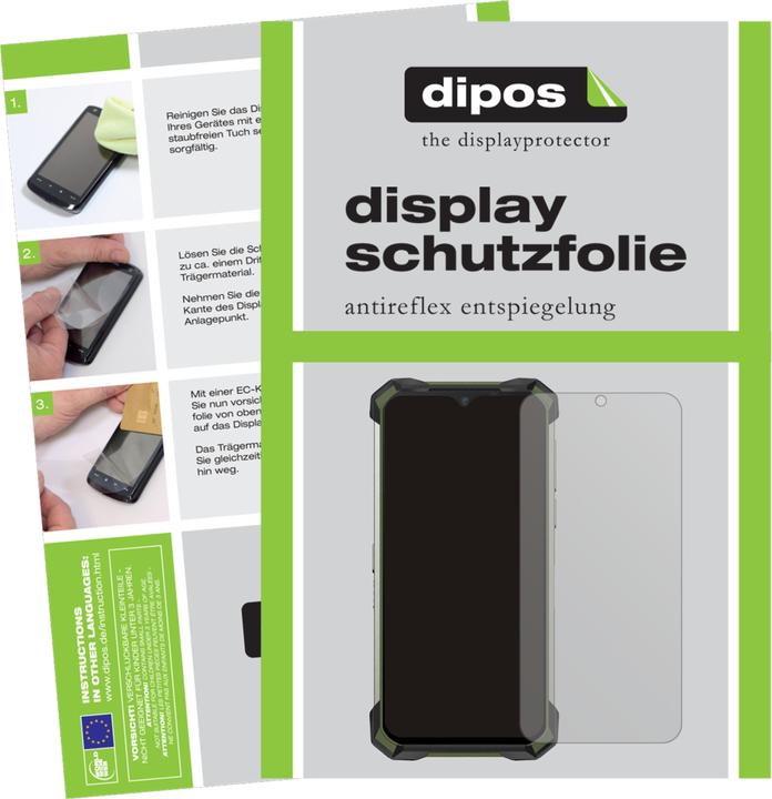Actual product image Dipos Screen Protector Anti-Glare (5 Piece, Doogee S88 Plus)