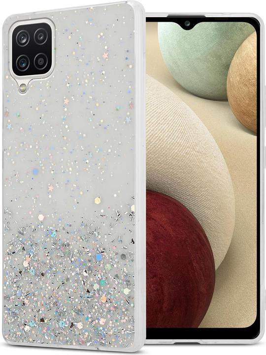 Image du produit Cadorabo Couverture TPU paillettes scintillantes (Samsung Galaxy A12, Samsung Galaxy M12)