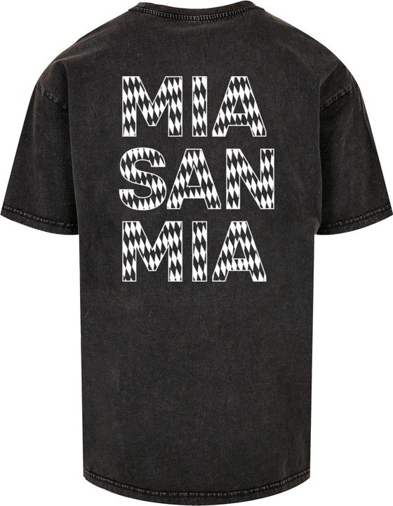 Actual product image FC Bayern München Logo Acid Washed Heavy Oversize Tee - 117805 (L)