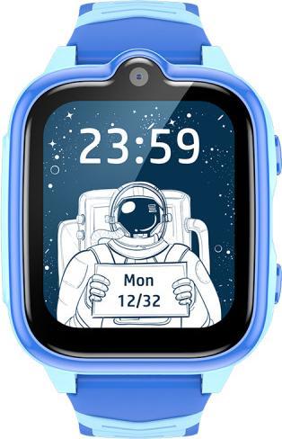 Actual product image Blackview Z10 (Connected Watch for kids - 1.83" - 4G Sim Support - 4G Video Calling - IP67) Blue