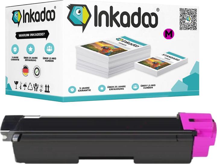 Produktbild Inkadoo Toner kompatibel zu Utax 4472610014 Toner, magenta Magenta (M)