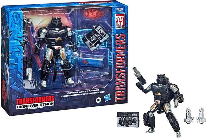 Immagine prodotto Hasbro Beast Wars: Transformers WFC Figure d'azione Agente segreto Ravage & Decepticon Forever Ravage