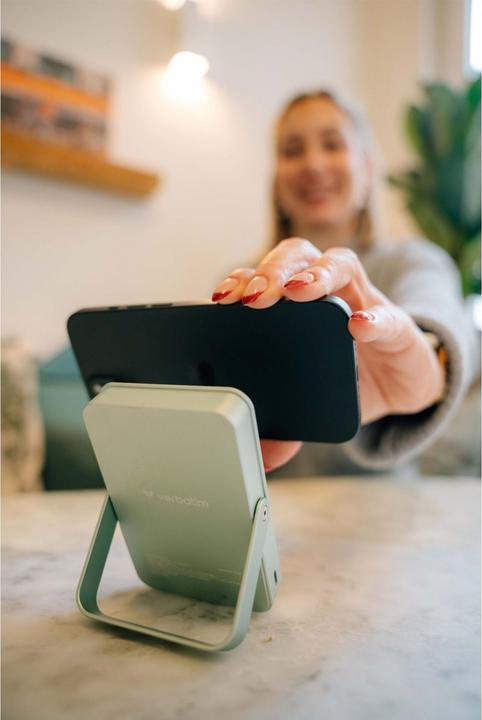 Image du produit Verbatim Powerbank 10000 mAh Green (10000 mAh, 20 W, 37 Wh)