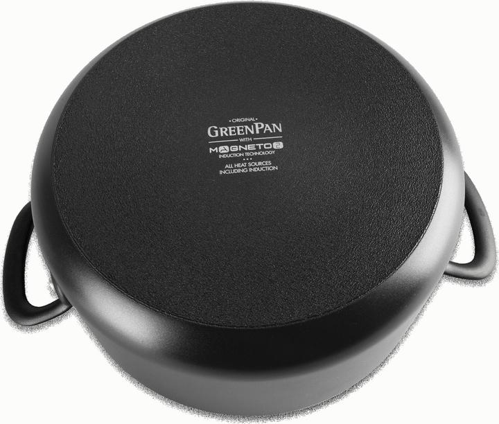 Actual product image Greenpan Pot with lid CRAFT 24 cm - 4,9 l (Pot, Aluminium)