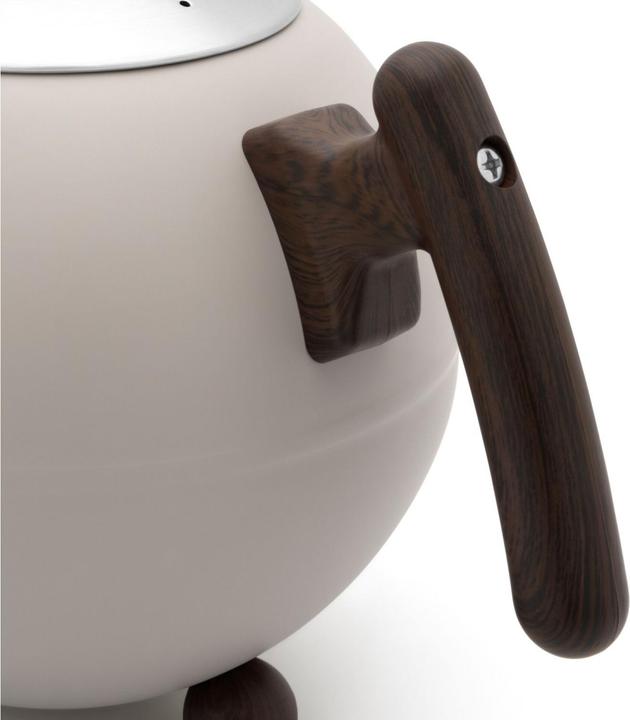 Actual product image Bredemeijer Bella Ronde teapot 1.2l beige brown 101016 (1.20 l)