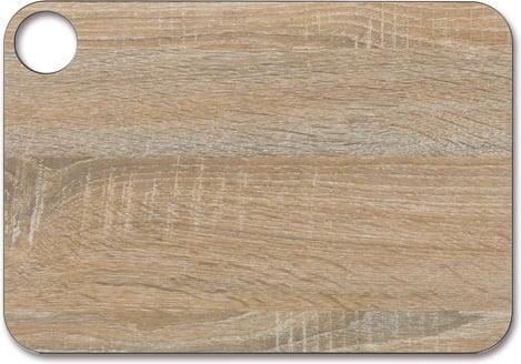 Arcos Hair Design Cutting Board, Wood Fiber 33 x 23 cm, Wood Pattern
