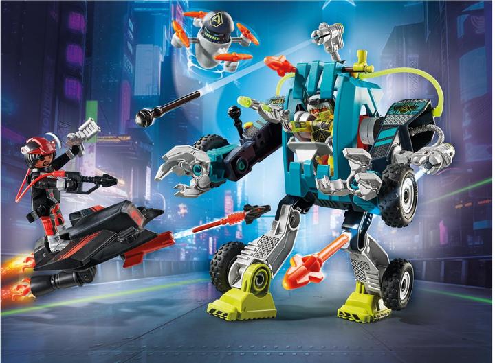 Produktbild Playmobil 71578 Playm. Roboter vs. Fluggleiter 71578 (71578)