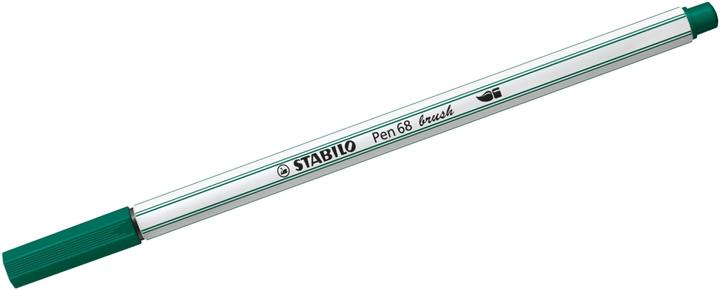 Image du produit STABILO Pen 68 Brush 53 - Turquoise Groen (Vert, Vert turquoise, 1 x)