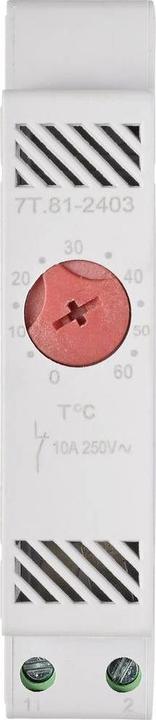 Produktbild Tru Components Thermostat TC-7T.81-240NC 1 Öffner (L x B x H) 88.8 x 47.8 x 17. (Widerstand)